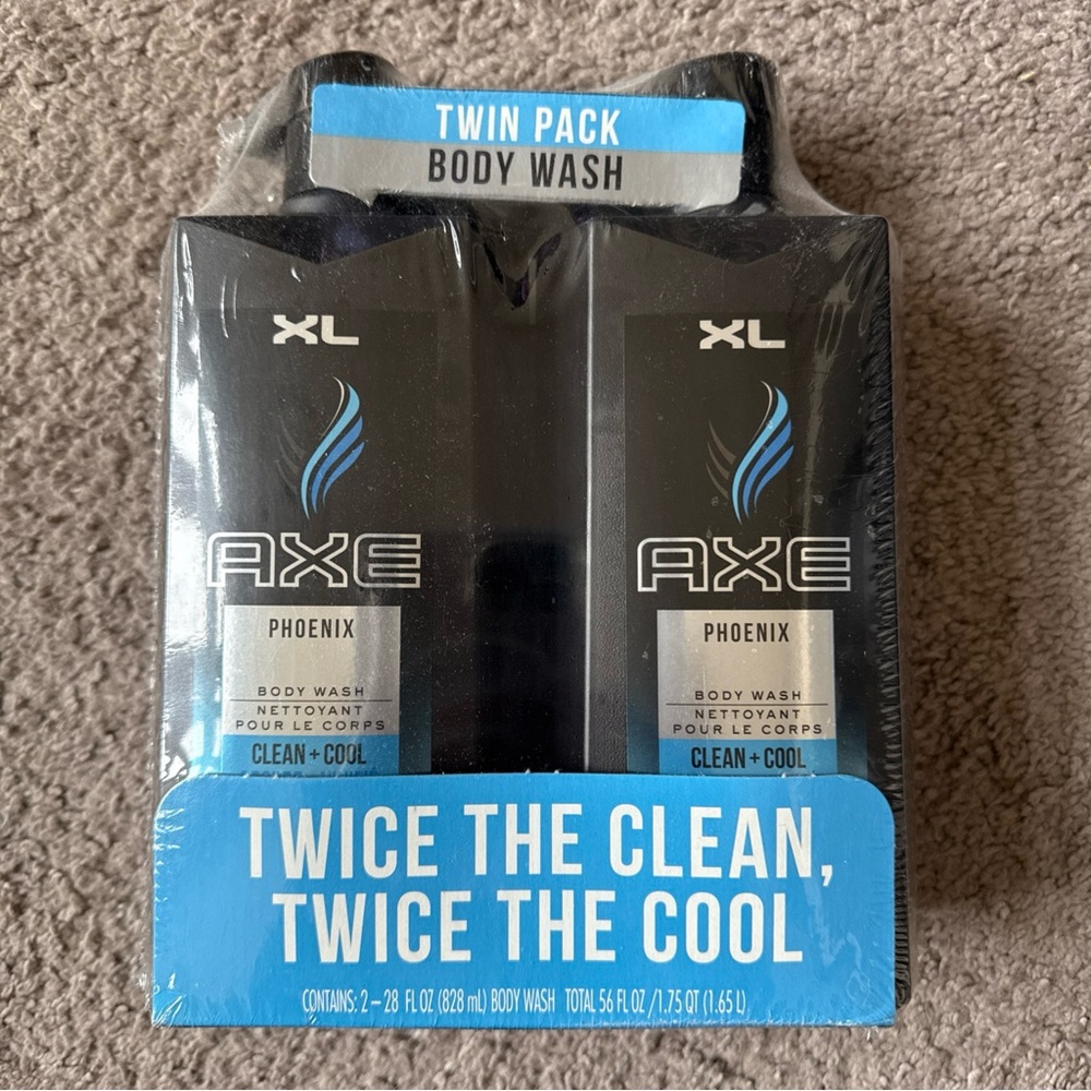 Phoenix Body Wash Twin Pack - Black